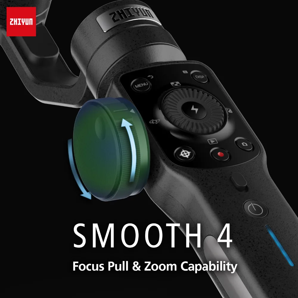 Чжи Юн Zhiyun Smooth 4 Карманный 3 осевой карданный смартфон для телефона Gopro Hero Session экшн