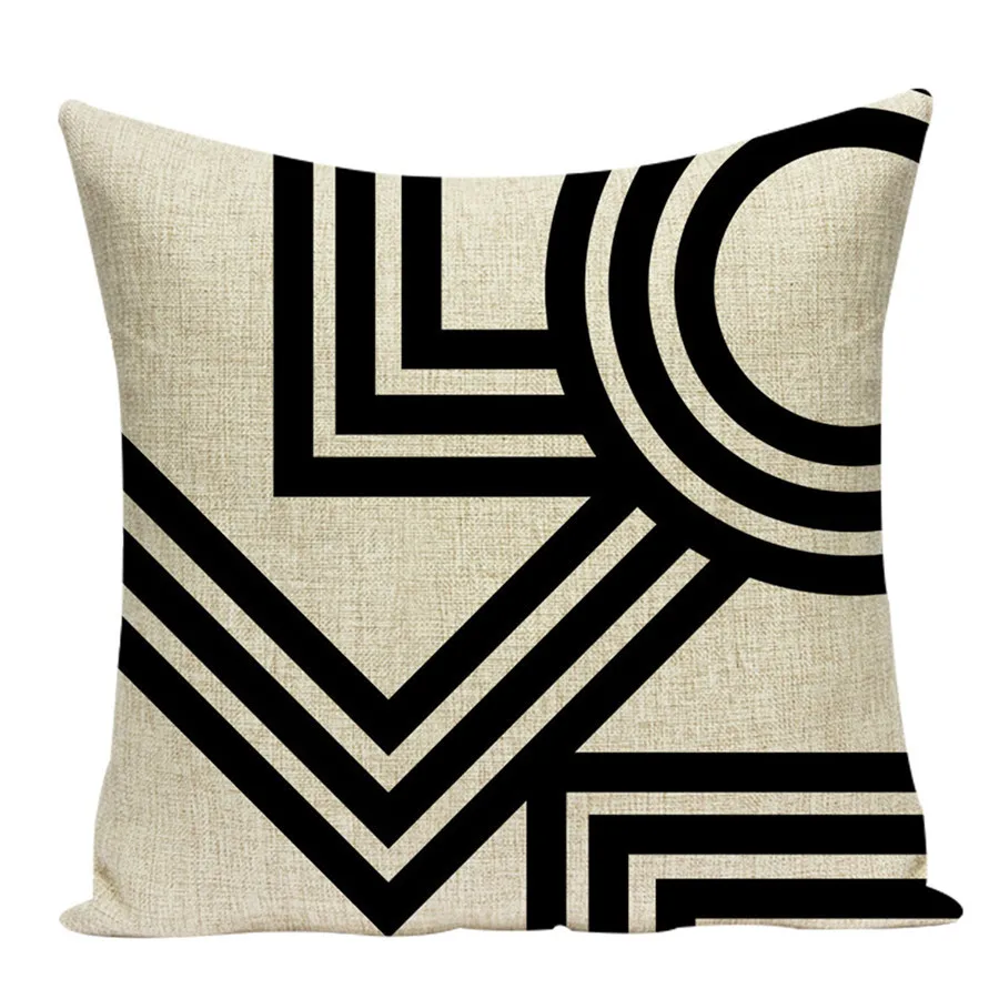 Скандинавская Подушка с изображением ананаса наволочка геометрическими буквами