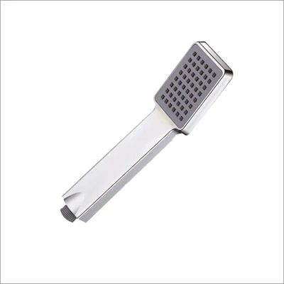 Shower Head Ванная комната квадратная душевая головка высокого давления водосберегающая ABS Хромированная панель Ручной настенный душ с аксессуарами - Цвет: Shower Head