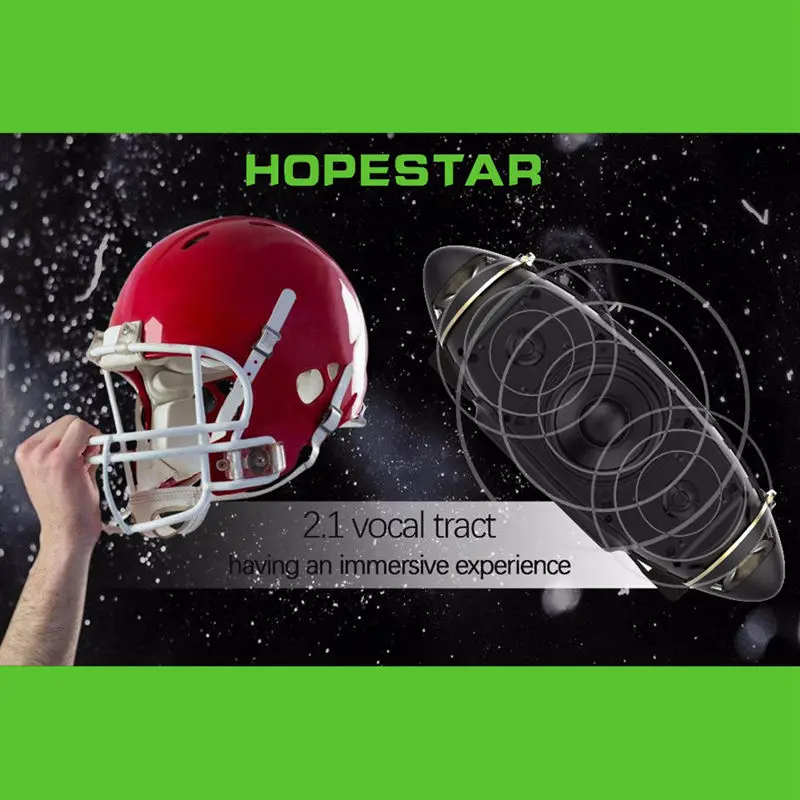 HOPESTAR H20 Rugby 30W Bluetooth Speaker Column Pc Wireless Portable Mini Waterproof Mega Bass Stereo Outdoor Subwoofer Tf Usb |