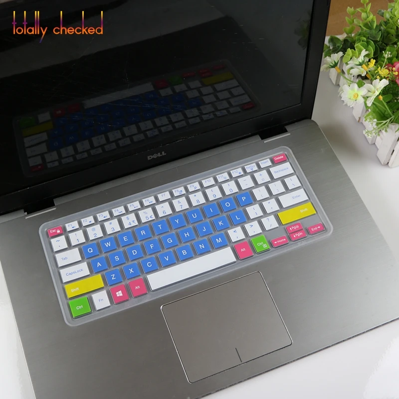 Для нового Dell XPS 15 7590/XPS 15 9570 9575 9560 9550 15," силиконовая клавиатура для ноутбука чехол для защиты кожи
