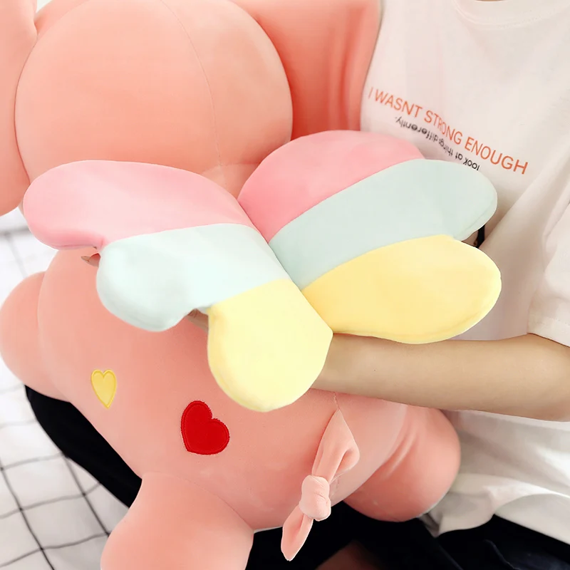 1 шт. слон плюшевые игрушки кукла радуга крыло для детей подарки и день рождения