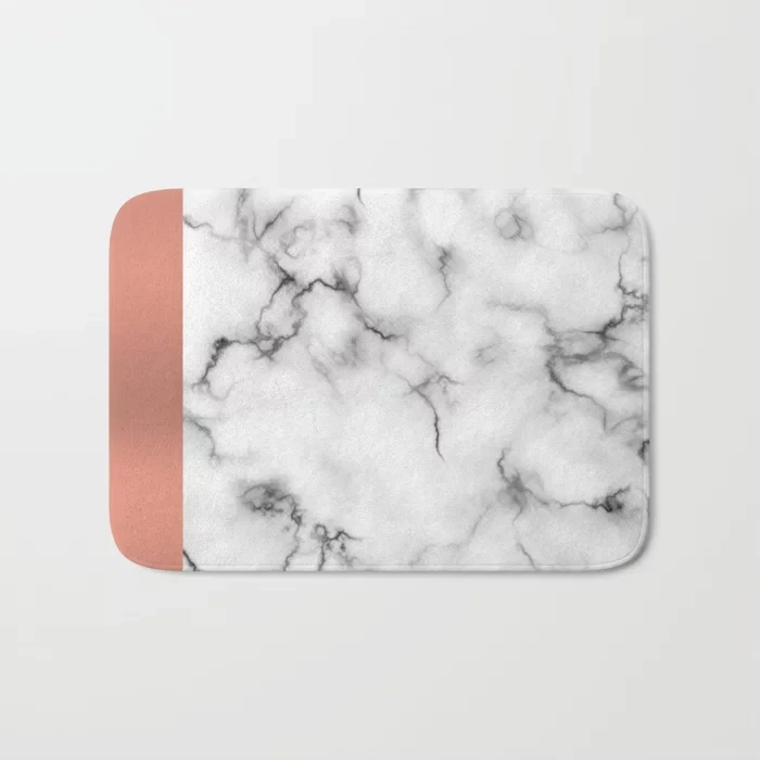 

Напольные коврики, Противоскользящий коврик, искусственный мрамор и медь, с мультяшным рисунком, ковер для гостиной