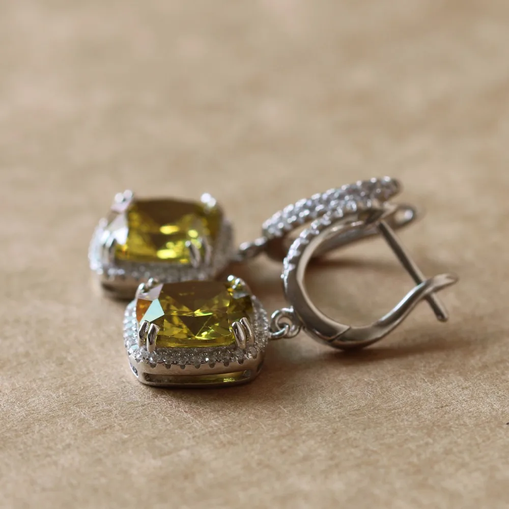 Новые популярные женские модные серьги из стерлингового серебра ювелирные