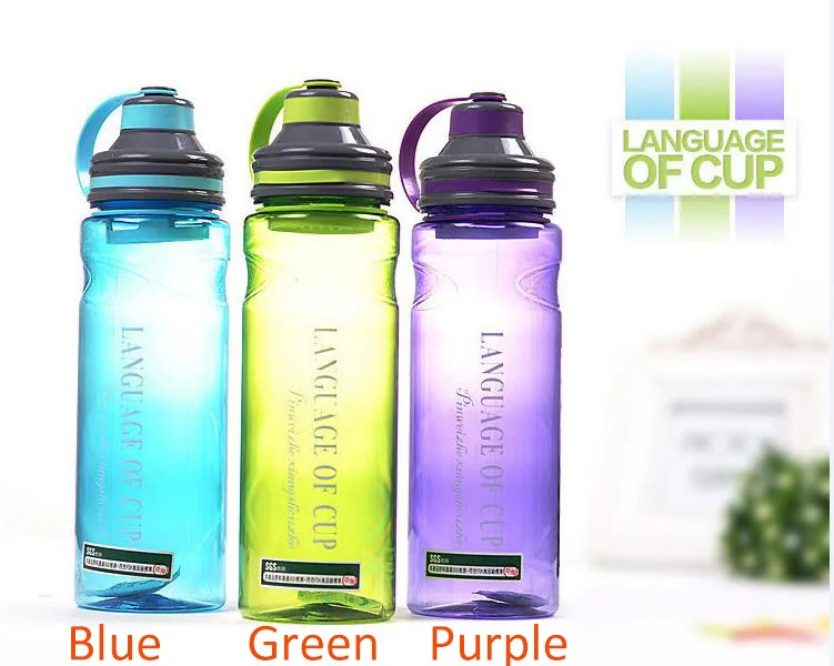 2016 бутылка для воды Большой Емкости Спортивные Бутылки Герметичность Уплотнений