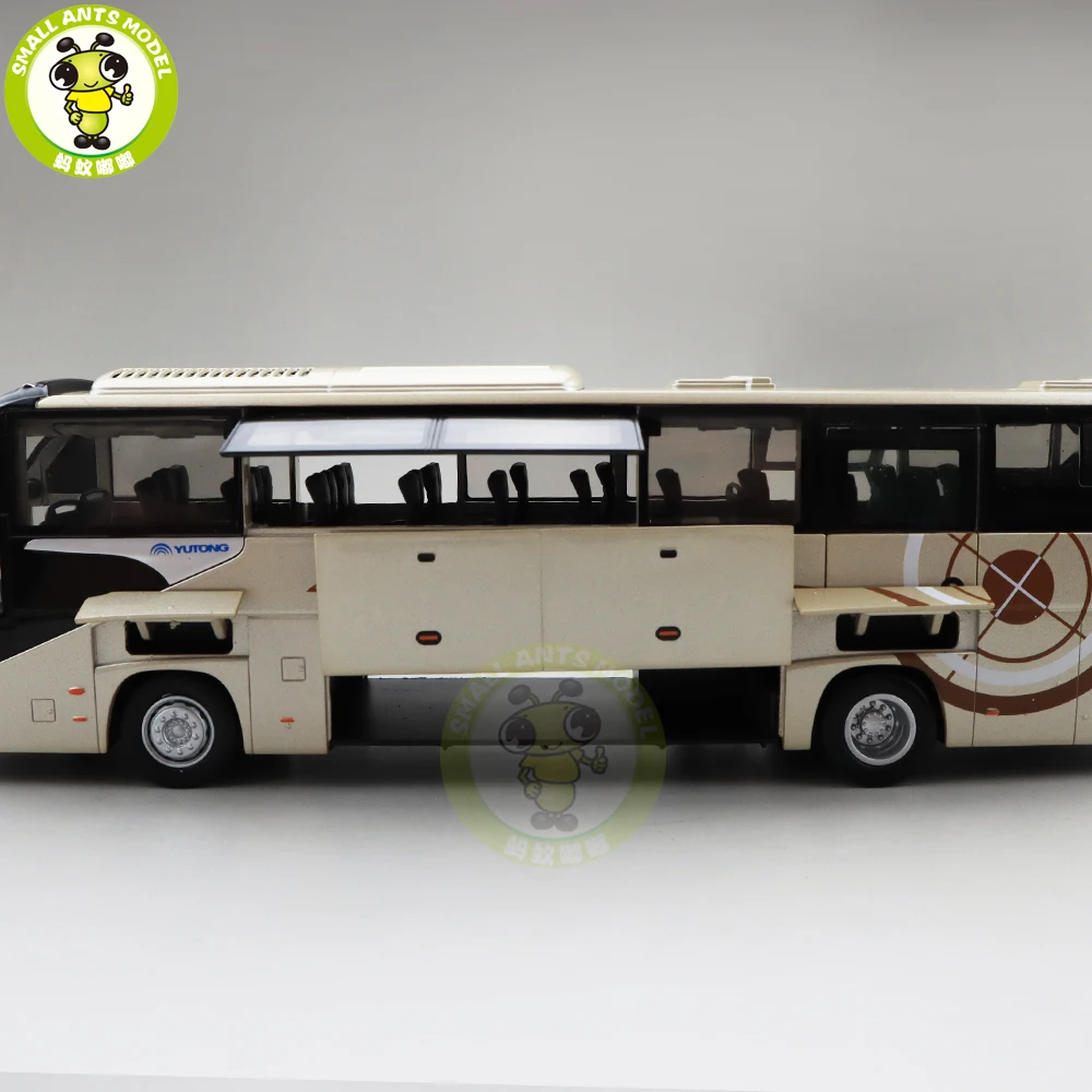 1/42 YuTong автобус ZK6128HQB автобус литой под давлением автобус модель автомобиля мальчик Gilr подарки игрушки