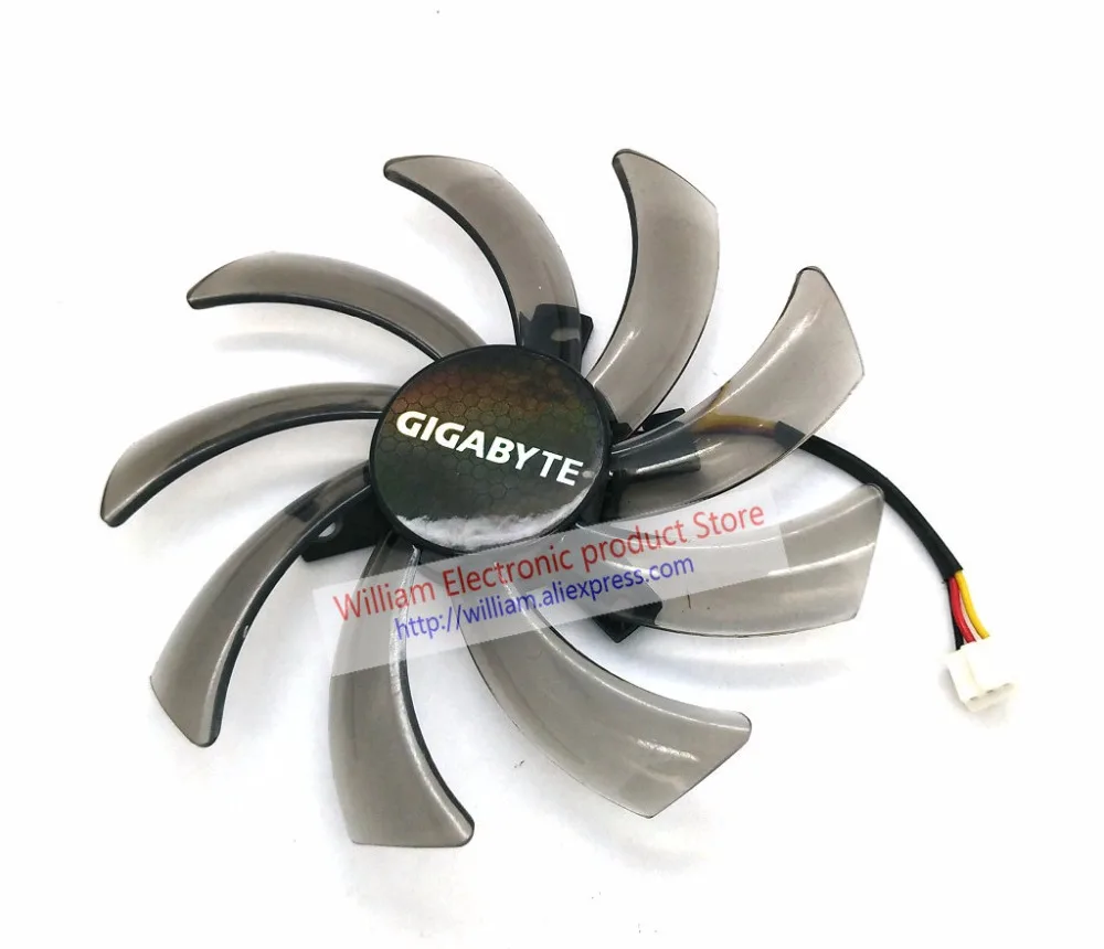 Оригинальный Для GIGABYTE GTX 750 ti вентилятора видеокарты FS1210 S2053A 12V 0.20A шаг диаметром 40