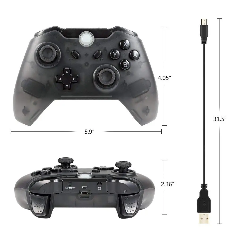 Беспроводной контроллер Pro для nintendo Switch bluetooth консоль NA14 поддерживает