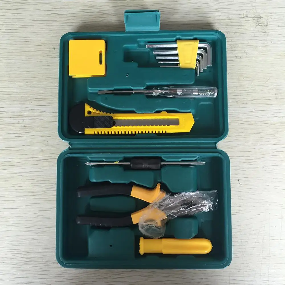 New High Quality Universal Models Hardware Toolbox Car Repair 11-piece Emergency Set B car accessories | Автомобили и мотоциклы