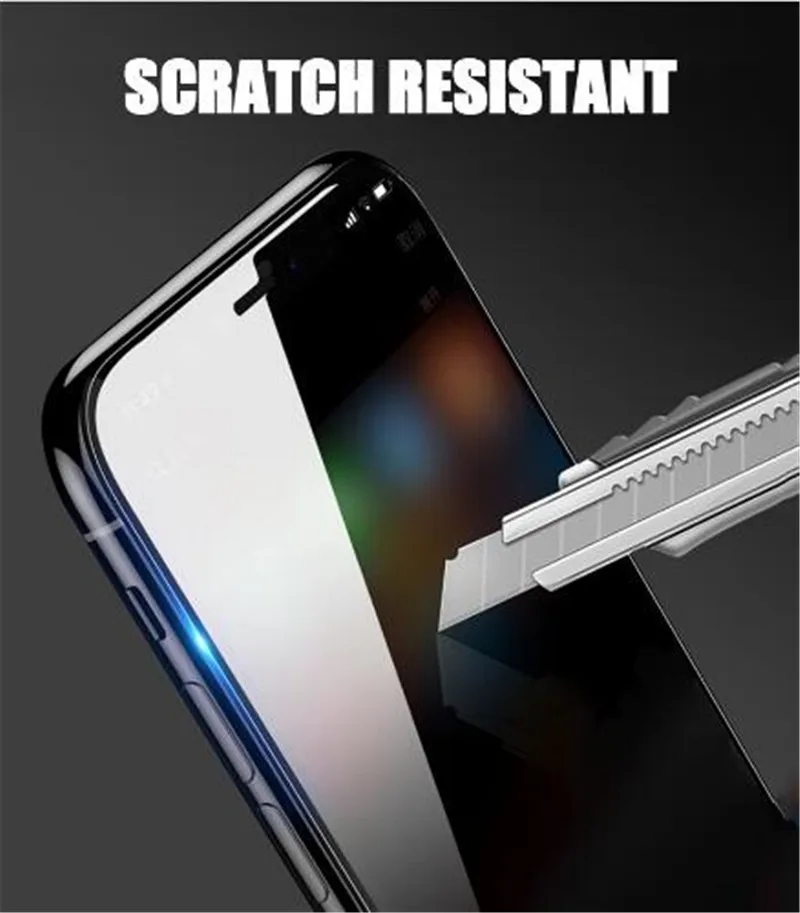 Закаленное стекло 5D с полным покрытием для iPhone 7 8 6 6sp 10 шт./лот Защита экрана X XS XR MAX