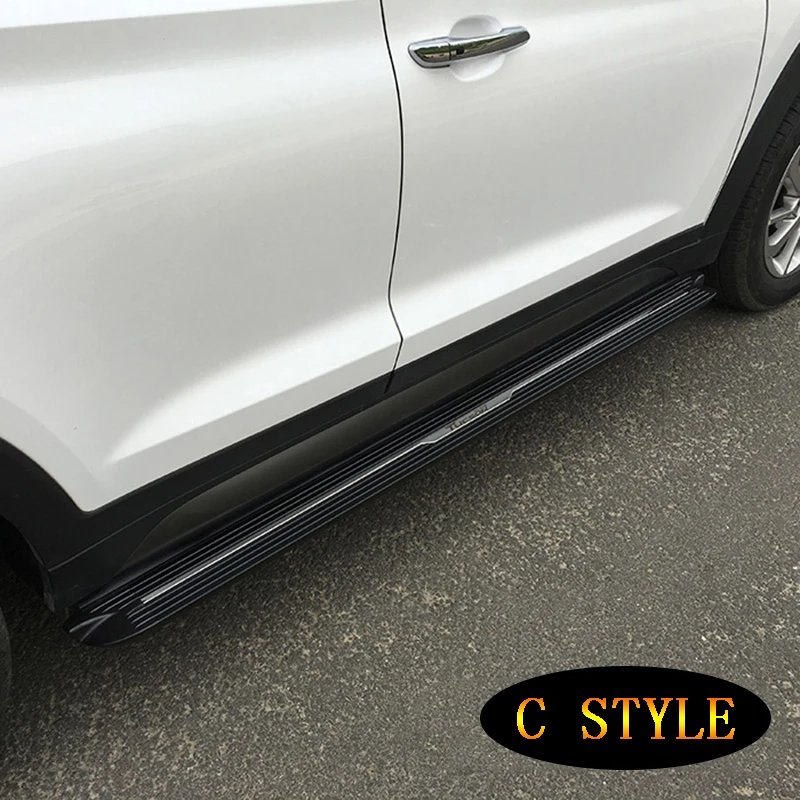 Для Hyundai Tucson 2015-2017 Автомобиля Подножки Авто Подножка Бар Педали Новый Флагманский
