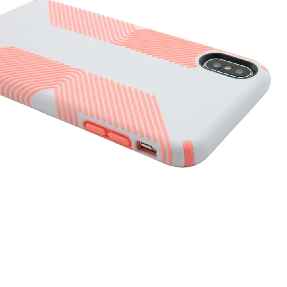ТПУ PC полосатый узор чехол для телефона для iPhone XS Max XR X 8 7plus чехол для телефона современный деловой стиль цветной