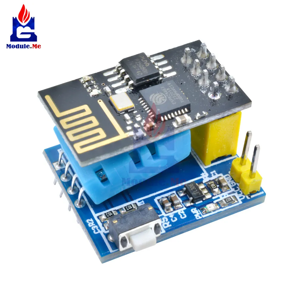 ESP8266 ESP-01 ESP-01S wifi беспроводной Bluetooth DHT11 датчик температуры и влажности модуль щит для Arduino подходит для Node MCU умный дом