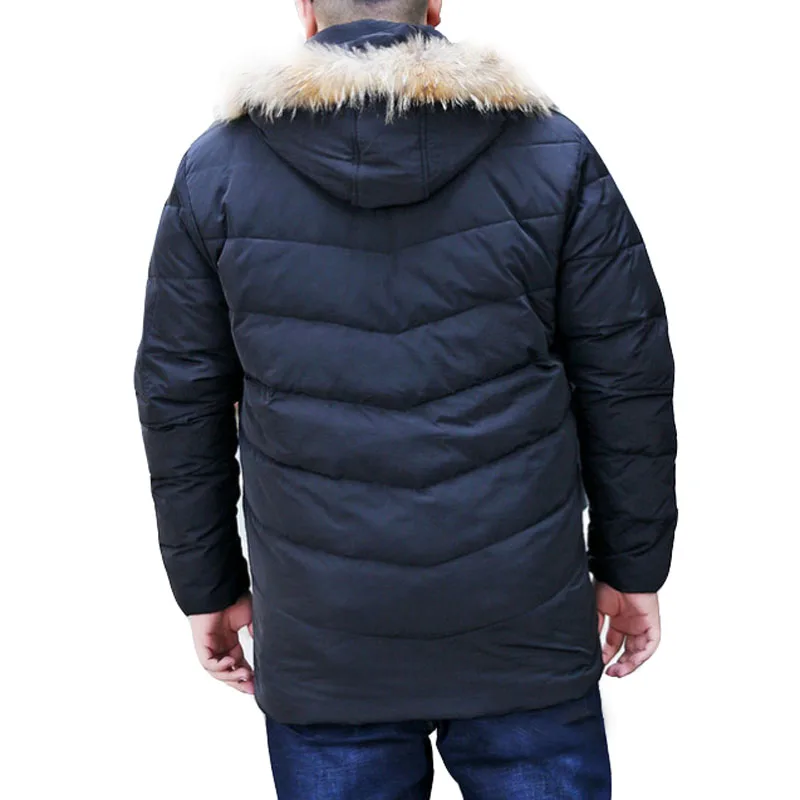 MFERLIER/осенне-зимние толстые куртки 6XL 7XL 8XL 9XL 10XL большого размера сохраняющие тепло