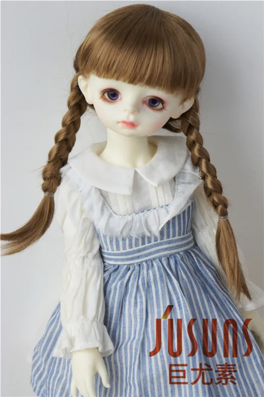 JD018B 1/3 синтетический, мохеровый, для куклы парики 21-23 см, 8-9 дюймов Anne двойная оплётка Страна Девушка BJD парик