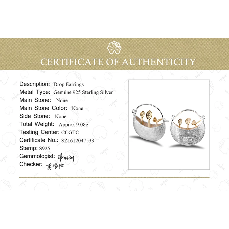Lotus весело Настоящее стерлингового серебра 925 природных творческий ручной Fine Jewelry
