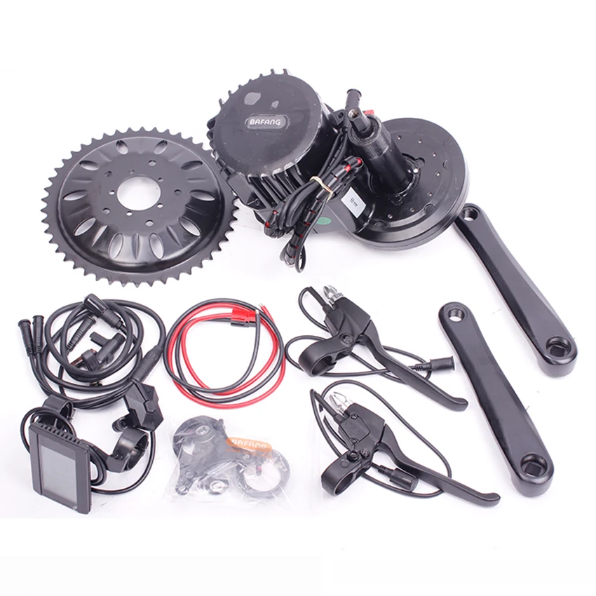 8Fun 48V1000W Bafang BBSHD комплект для преобразования электровелосипеда с аккумулятором