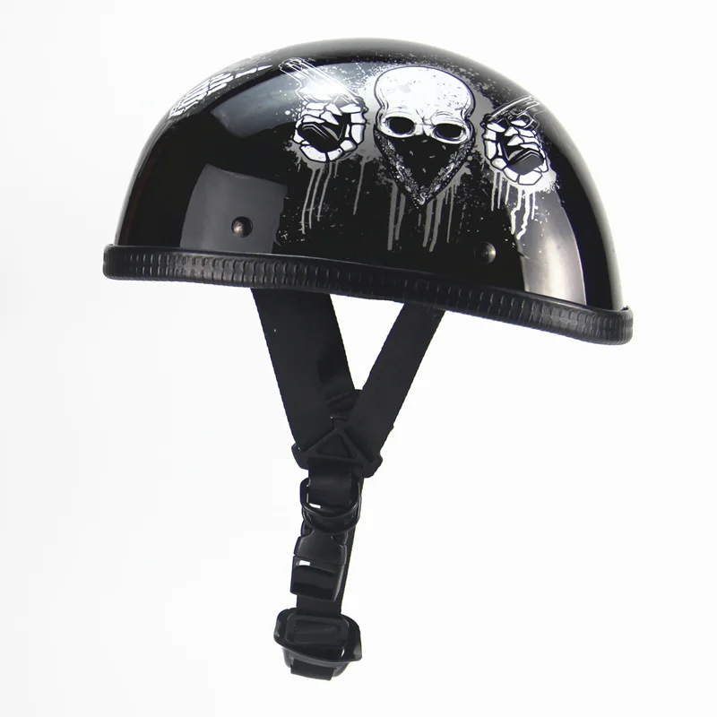 Винтажный мотоцикл Vespa с открытым лицом полумоторный скутер шлемы защитными