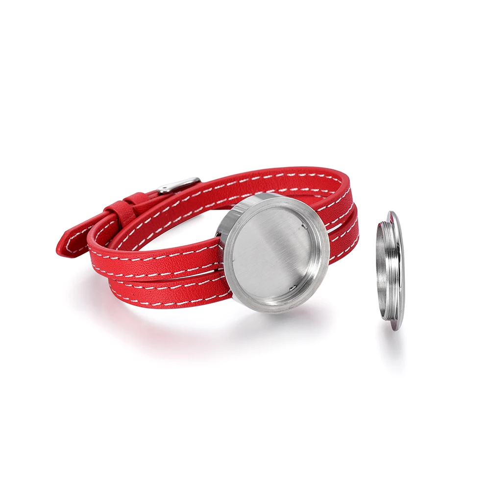 316L stainless steel magnetic graceful cat lockets 30mm aromatherapy bracelet essential oil diffuser locket Bangle with 12 pads | Украшения