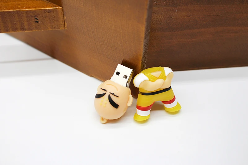 Мультфильм USB Flash Drive Дракон Ручка Drive 16 GB 8 GB 4 GB Memory Stick Гоку Король обезьян флешки 64 gb 32 gb usb диск Бесплатный подарок