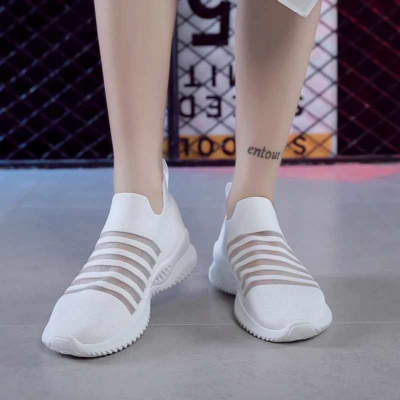 YALNN/Модные женские кроссовки на платформе женская обувь Дизайнерские танкетке со