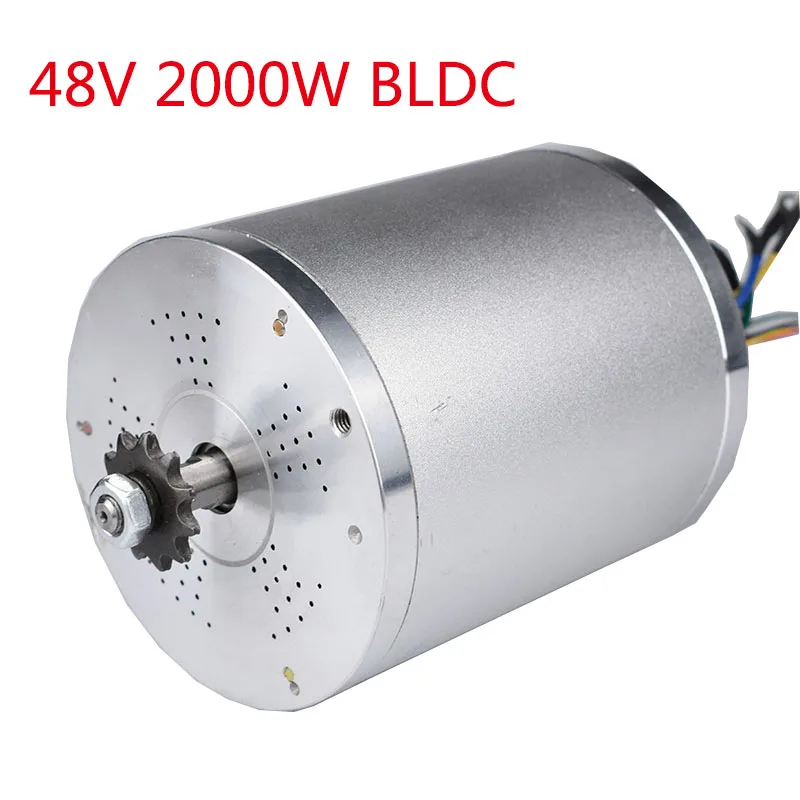 48V 2000W бесколлекторный мотор для электрического велосипеда Аксессуары для мотоциклов бесщеточный Электрический велосипед двигатели для скутеров 5400 об/мин