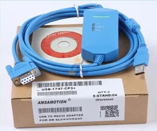 USB 1747 CP3 + Оптический изолированный кабель программирования для Allen Bradley A B SLC серии
