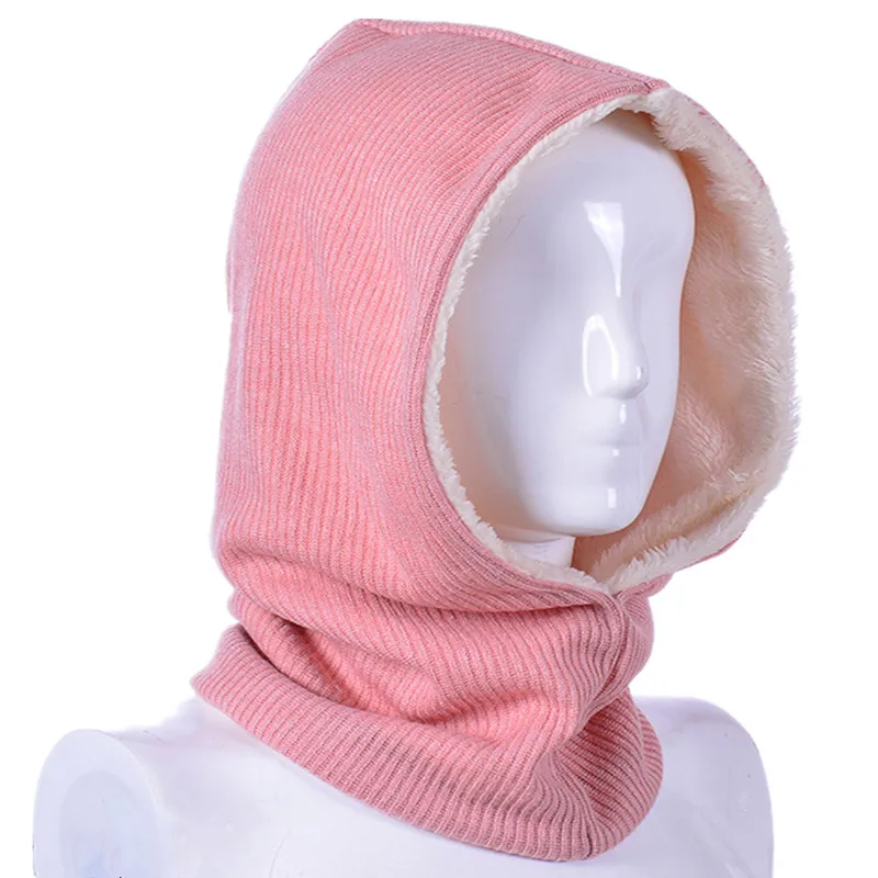 Зимние женские и мужские вязаные шапки бини шарф для мальчиков Skullies Beanies Зимние плюшевые шапки для мужчин и женщин шапки Gorras Bonnet маски шапки