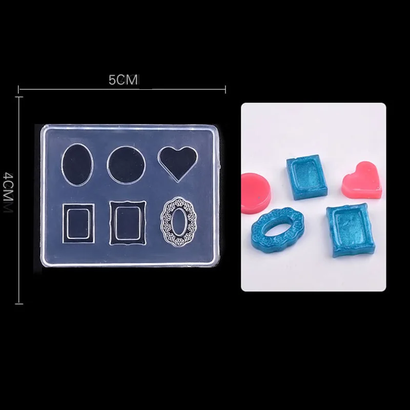 5 3D акриловые резные формы для украшения ногтей DIY Дизайн Мягкий силиконовый дизайн ногтей цветы листья шаблон дизайн ногтей - Цвет: 5
