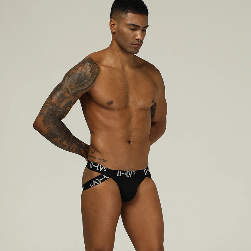 ORLVS Фирменное нижнее белье сексуальные мужские трусы-боксеры jockstrap cueca tanga thong