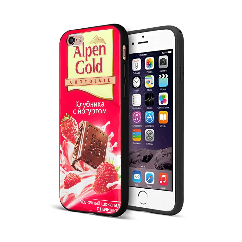 12580 Черный чехол ТПУ для iphone 5 5s se 6 6s 7 8 plus x 10 чехол силиконовый чехол для iphone XR XS 11 pro MAX чехол Аленка Бар Шоколад - Цвет: 12580