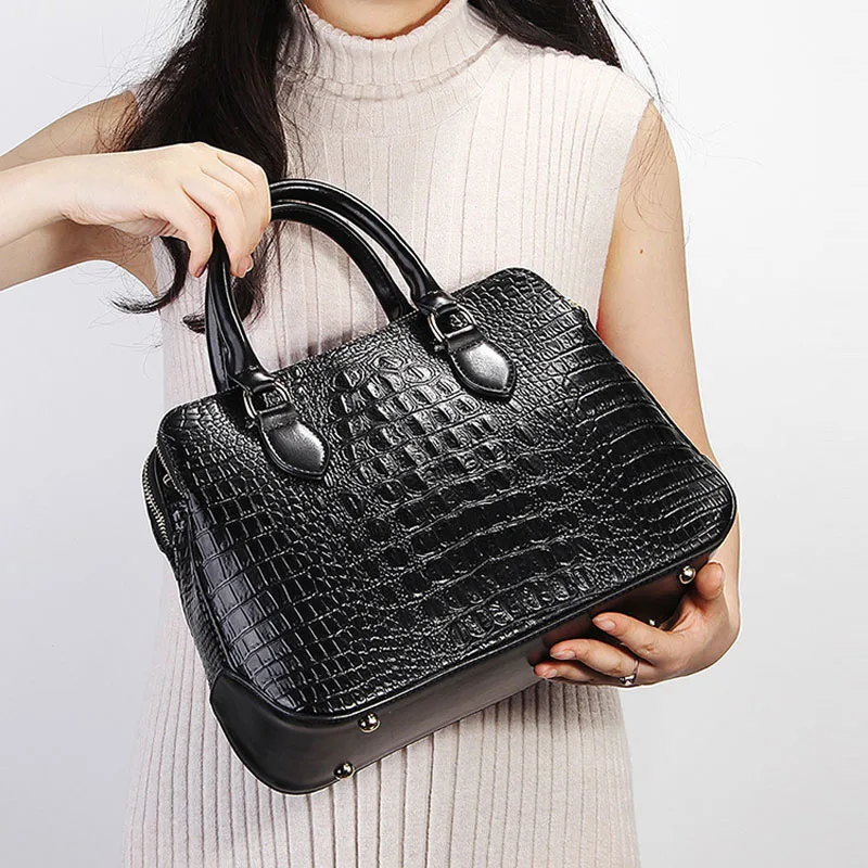 Сумка женская из натуральной кожи под крокодила|brand handbags|fashion brand handbagsfashion handbag |