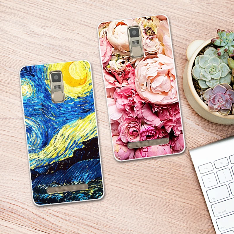 For Prestigio Muze B5 5.2 Inch Phone Case Silicone Back Cover Protective Printed Funda Psp5520 Duo |