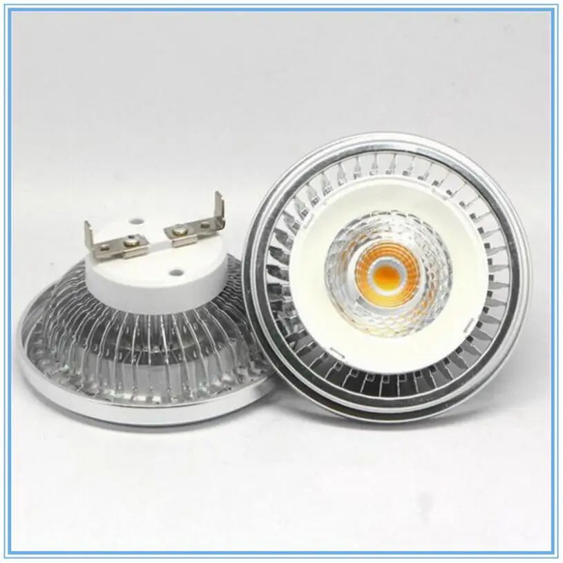 Бесплатная доставка 12В G53 GU53 Dimmable LED AR111 встроенный вниз светильник 12 Вт 15 GU10 led