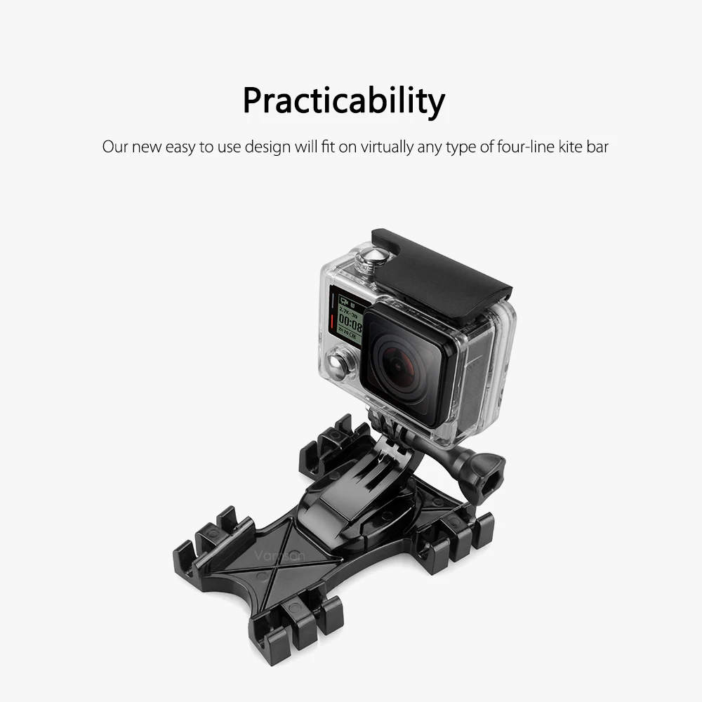 Vamson для GoPro Hero 8 7 6 5 4 кайт линия крепление Кайтбординг J крюк Пряжка аксессуары YI