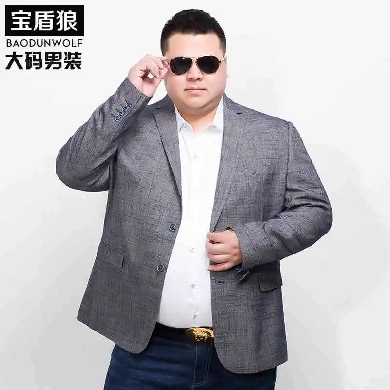 10XL 8XL 6XL 5XL 4X брендовый Небесно-Голубой блейзер мужской костюм Veste Homme Новое поступление мужской свободный пиджак Стильный мужской костюм