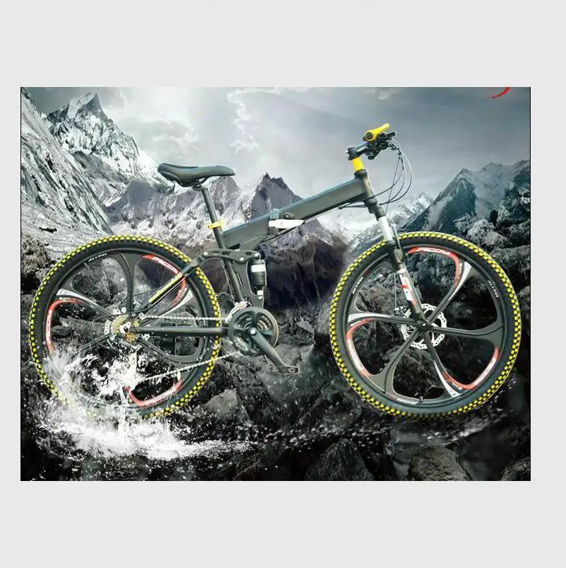 Складная рама Kalosse горный велосипед bicicleta Женская с мягким хвостом колеса 26*2 125