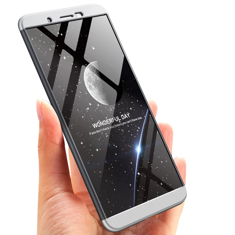360 полный защитный чехол для Vivo Y71 3 в 1 цветная задняя крышка VIVO Y 71 тонкий модный