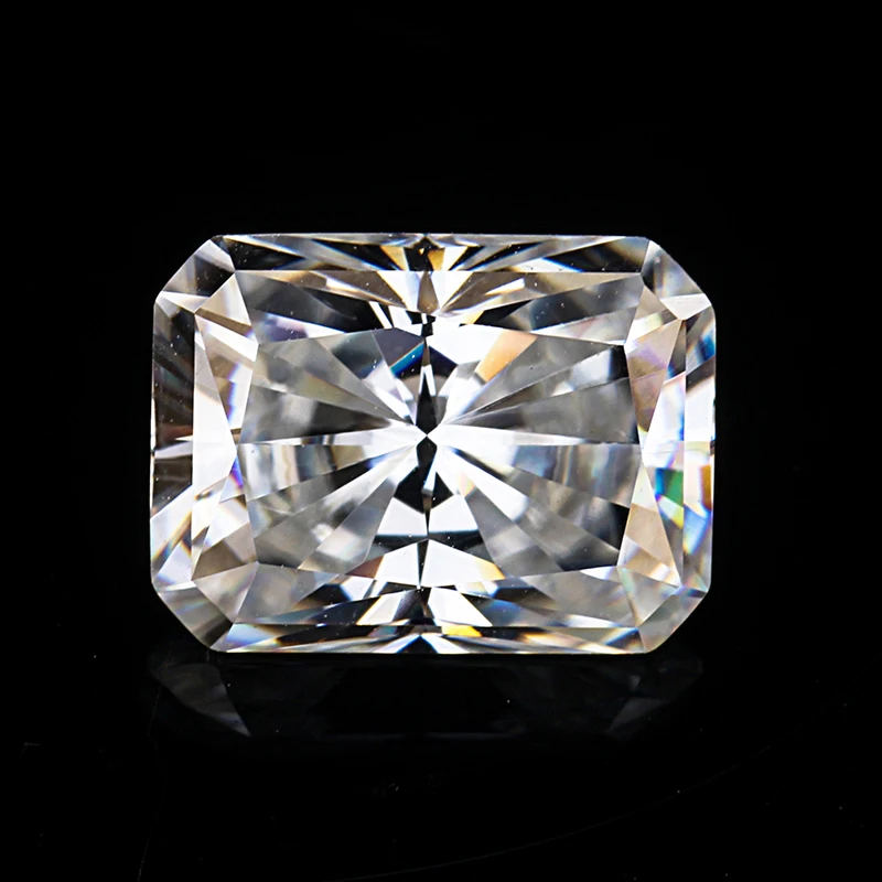 Starszuan 8*6 мм radiant cut VVS E/F 1.5ct супер белые качественные моиссаниты тест положительные