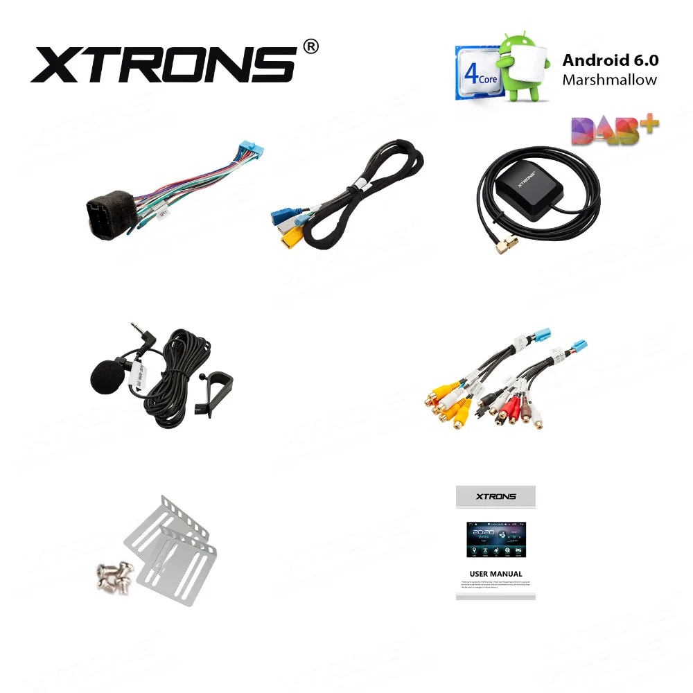 XTRONS 7 &quotAndroid 6 0 Зефир 4 ядра 16G Встроенная память HD цифровой Сенсорный экран