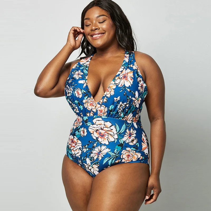 2019 сексуальный купальник бикини женский комплект цельный пуш ап с принтом