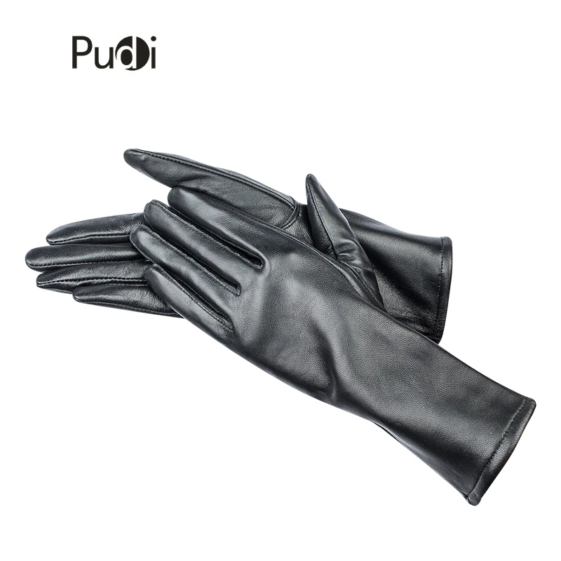 PUDI GL808 женские перчатки из натуральной кожи 2018 Зимние новые теплые длинные