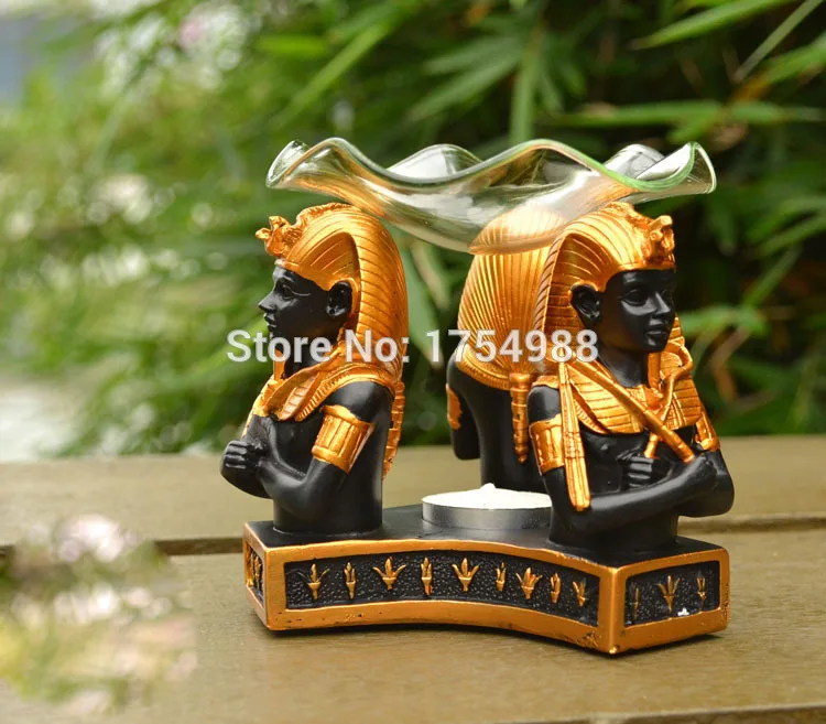 Статуя Фараона вращающаяся в три стороны открывается замок игра такагима