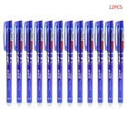12 шт креативные 0,5 мм Волшебные стираемые гелевые ручки с синими чернилами офисные студенческие канцелярские Nov-26B