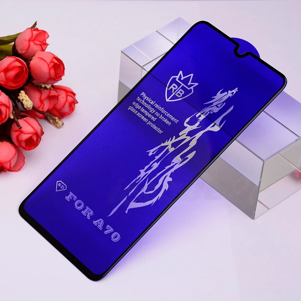 6D Стекло для samsung Galaxy A70s M30s M10s A10s A70 A50 A20 A30 Экран протектор Закаленное Стекло для samsung A9 A7 A8 плюс