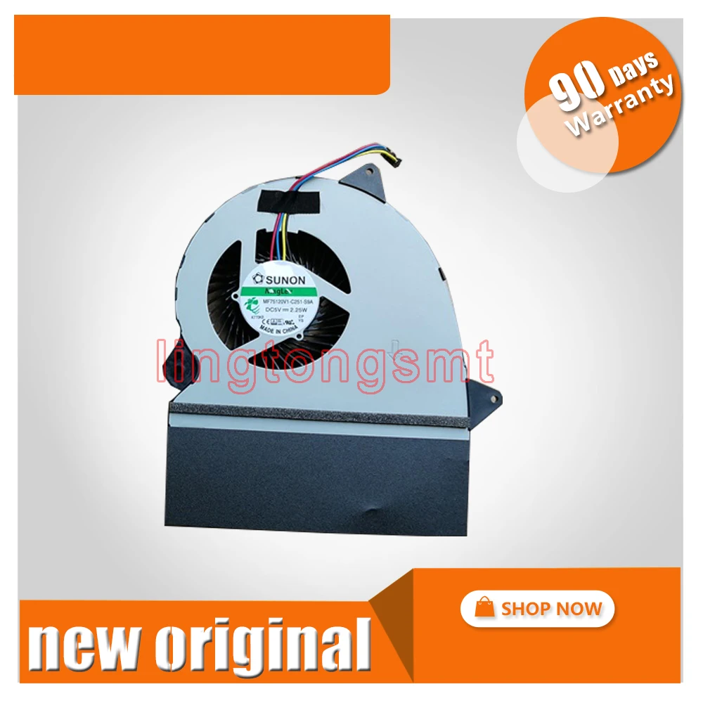Новый вентилятор охлаждения процессора для For Asus ZX50J GL552 GL552J GL552JX MF75120V1 C251 S9A