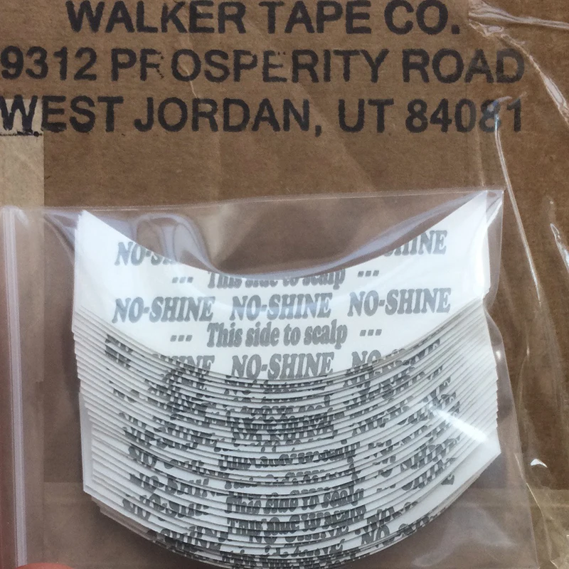 10bags/lot walker tape  hair tape  No-shine   tape for toupees /men s wig CC Countour