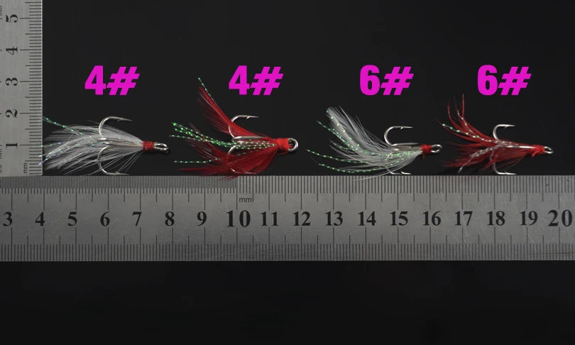 10 шт. тройные Крючки для ловли рыбы 4 6 #|bait keepers|hook chinabait crayfish |
