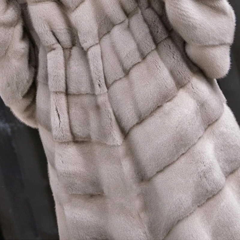 Женское вельветовое пальто LVCHI повседневное Свободное макси в стиле ласточкин