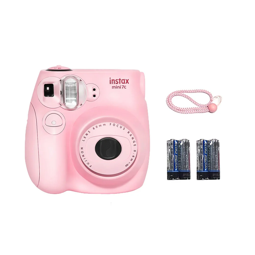 Fujifilm Instax Mini пленочная камера Mini7c мгновенная камера+ 50 листов Fujifilm Instax Mini пленка+ Instax Mini камера комплект аксессуаров